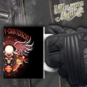 Прикольные кружки: Чашка Мото 040 Harley Davidson